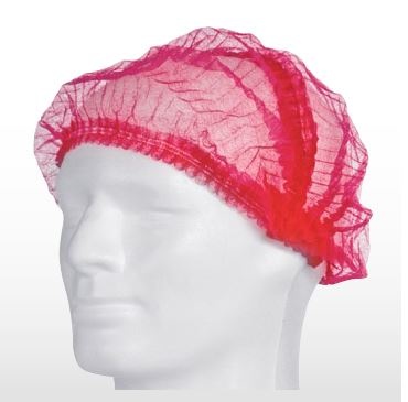 Hair nets 13 g / m2  format 530 mm in multiple colours