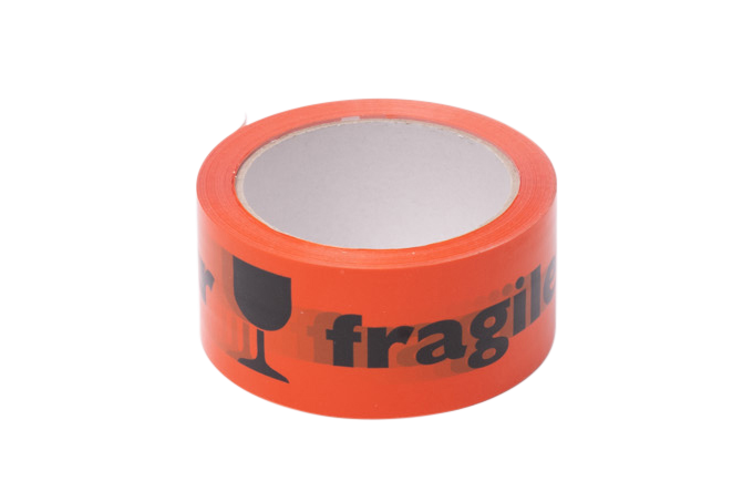 Packaging tape ''Fragile'' acryl format 48 mm x 66 m