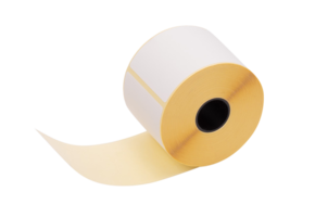 Thermo Eco sterk permanent verzendlabel kern 45 mm formaat 105 x 150 mm perfo