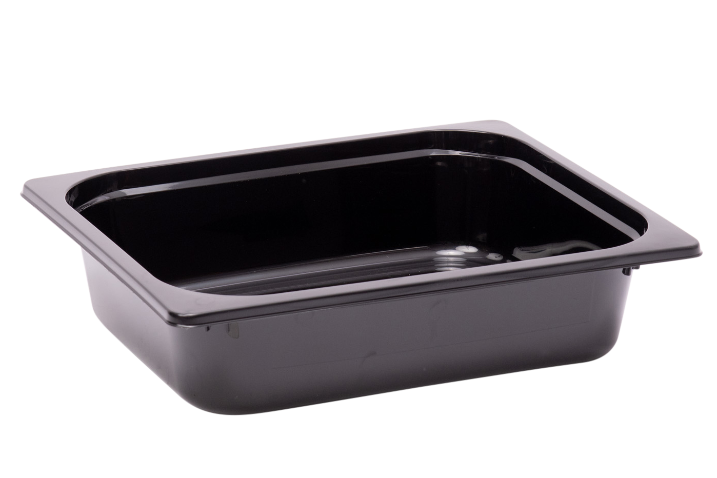 PP 1/2 gastro tray SPG black bulk format 325 x 265 x 80 mm