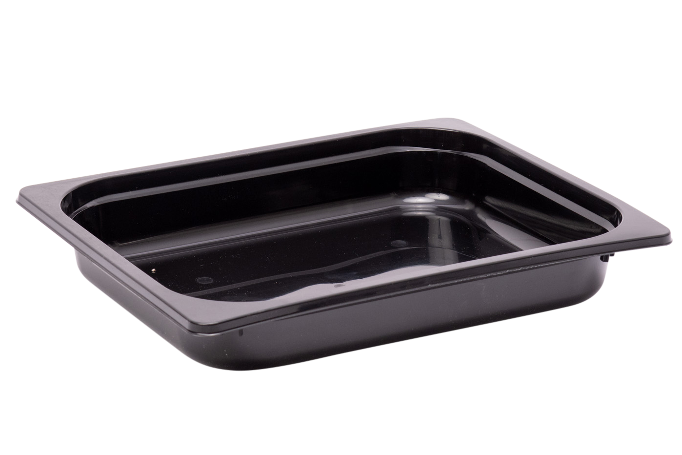 PP 1/2 gastro tray SPG black bulk format 325 x 265 x 50 mm