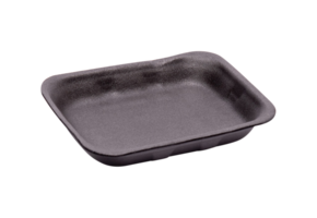 Schuimschalen 70 EPS tray formaat 175 x 135 x 25 mm (Zwart)