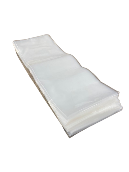 Vacuum tubular pouch 90my size 140x400 mm