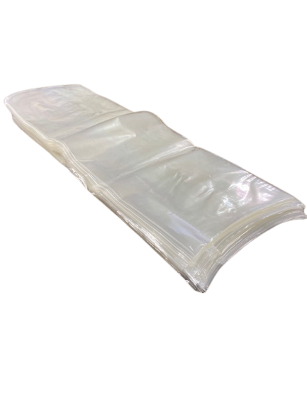 Shrink pouch bottom sealed 75my 200 x 650 mm