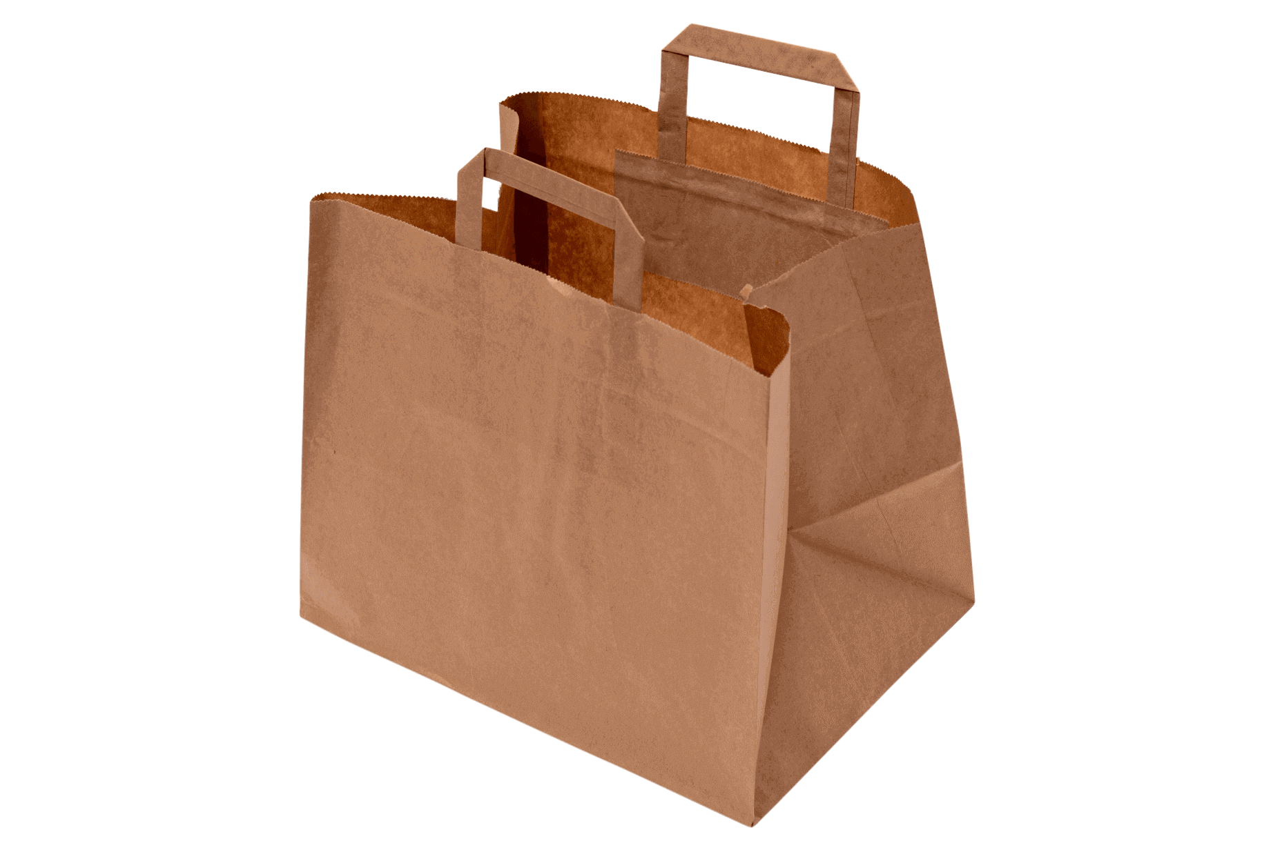 Papieren kraft tasjes 21L 320 x 220 x 260 mm