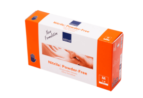 Handschoenen ultra sensitive nitril blauw