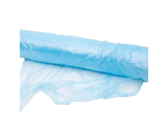 LDPE pallet hoezen 30my blauw formaat 130/ 2 x 50 x 180 cm