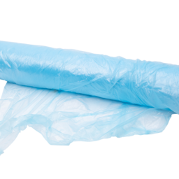 LDPE pallethoes 30my blauw formaat 130/ 2 x 50 x 180 cm