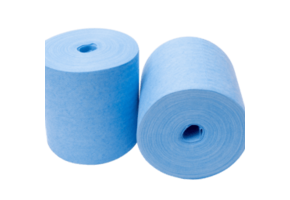 Top wipe blauw non-woven papier formaat 220 x 350 mm 150 vellen