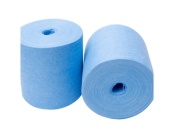 Top wipe blue non woven cloths format 220 x 350 mm