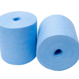 Top wipe blue non woven cloths format 220 x 350 mm