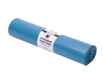 LDPE vuilniszakken blauw 50my 700x1100 mm