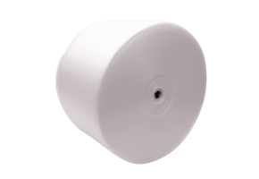 Schuimfolie 1mm dik formaat 50 cm x 500 m (Wit)