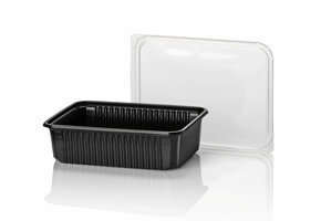 PP kilobak deksels formaat 180 x 130 mm (Transparent)