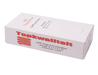 LDPE polyzak 20my 160/2x5x35cm