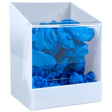 Multi-dispenser wall box acrylic 230 x 345 mm white