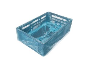HDPE kratzakken 30my formaat 58/2x22x63 (Blauw)