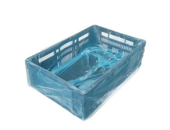 HDPE kratzakken 30my formaat 58/2x22x63 (Blauw)