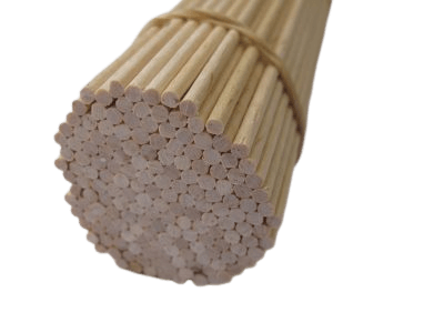 Bamboo skewers 3mm thick various lengths