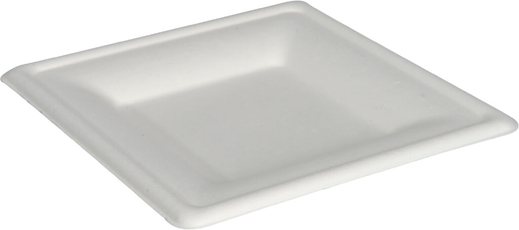 Suikerriet borden vierkant vlak diverse maten