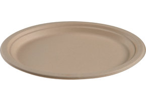 Plate flat oval 19x26 cm