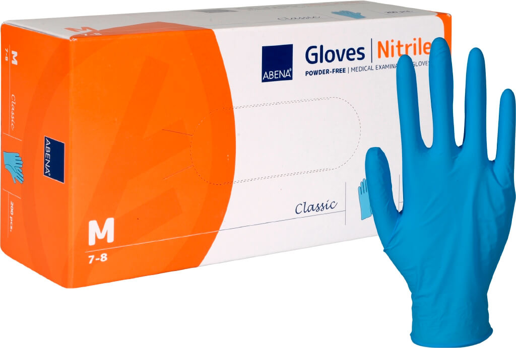 Abena Classic gloves Nitrile blue CAT III