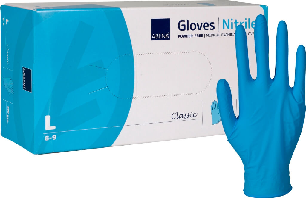 Abena Classic gloves Nitrile blue CAT III