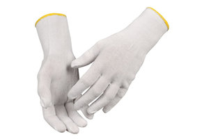 Witte Katoenen handschoenen