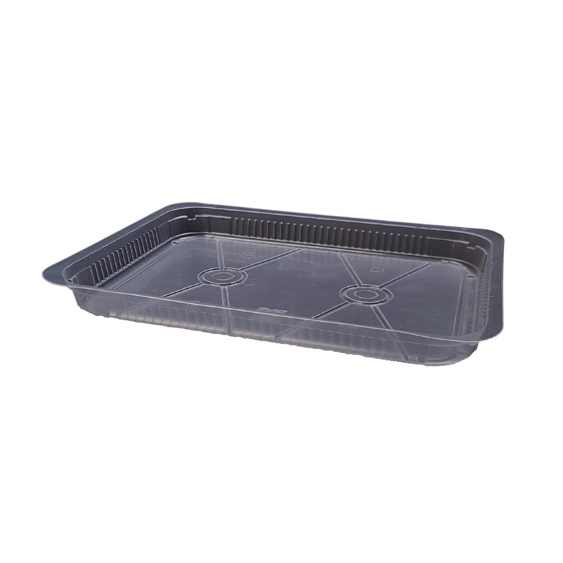 PP tray transparent M-25 tray format 260 x 190 x 25 mm