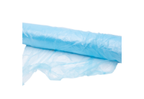 LDPE hoes 30my blauw formaat 130/ 2x50 x 210 cm