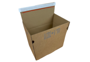 Autolock box + adhesive strip b-wave 340 x 240 x 240mm - 15 pieces