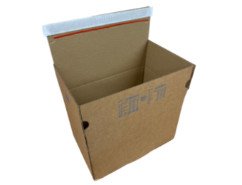 Autolock box + adhesive strip b-wave 340 x 240 x 240mm - 15 pieces