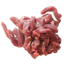 Lanières de steak nourri à l'herbe biologique