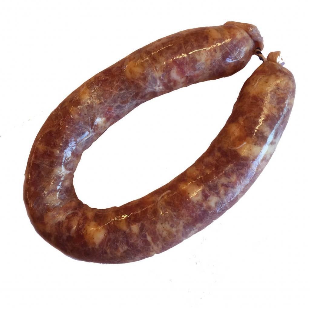 Bratwurst wołowy