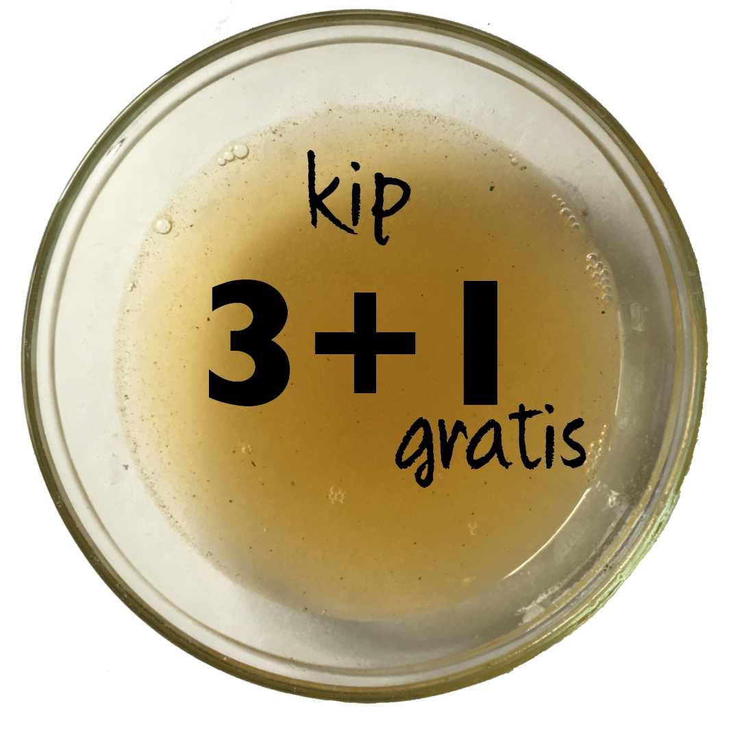 Bottenbouillon kip 3+1 gratis