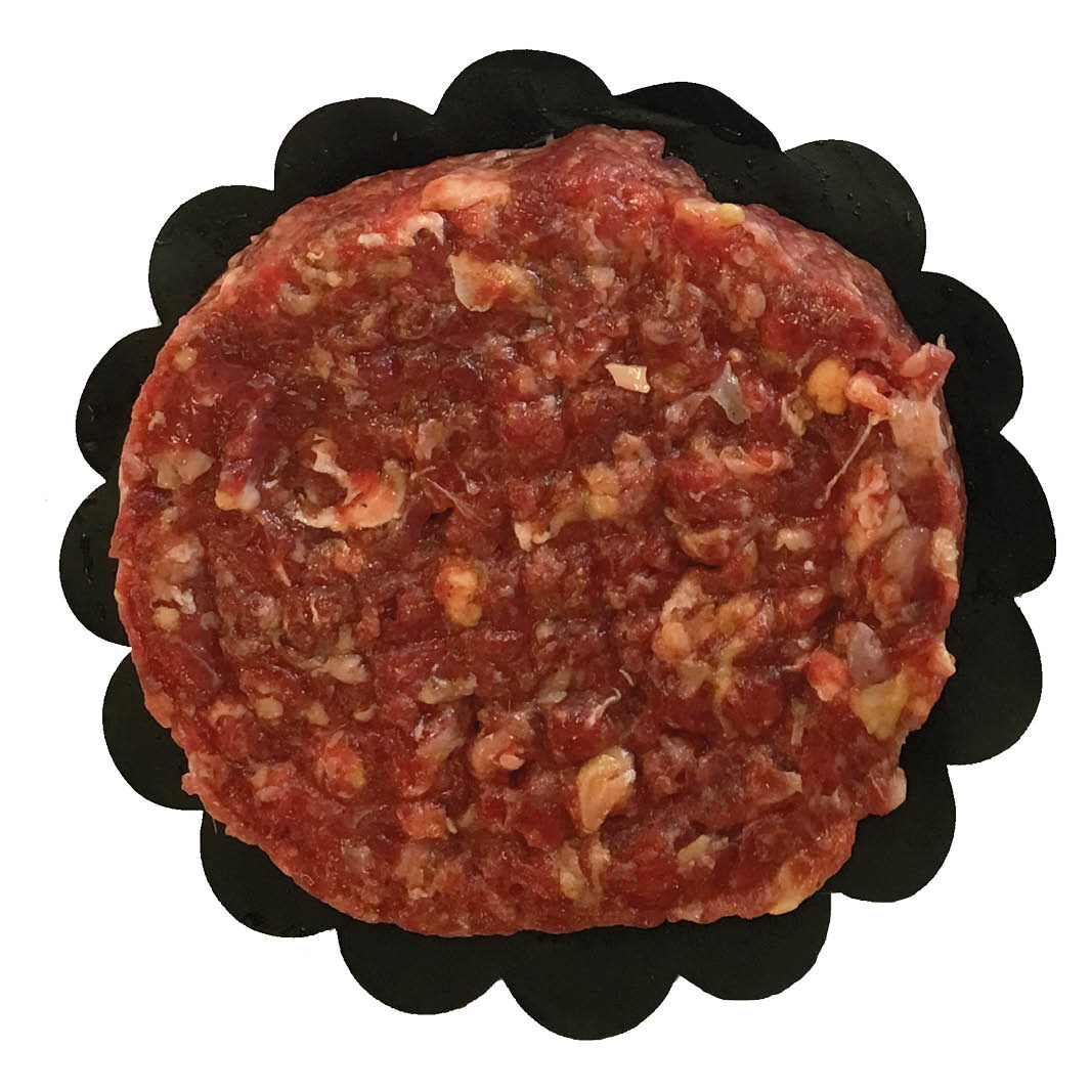 Burger de bœuf épicé