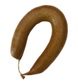 Organiczna wędzona kiełbasa z kurczaka