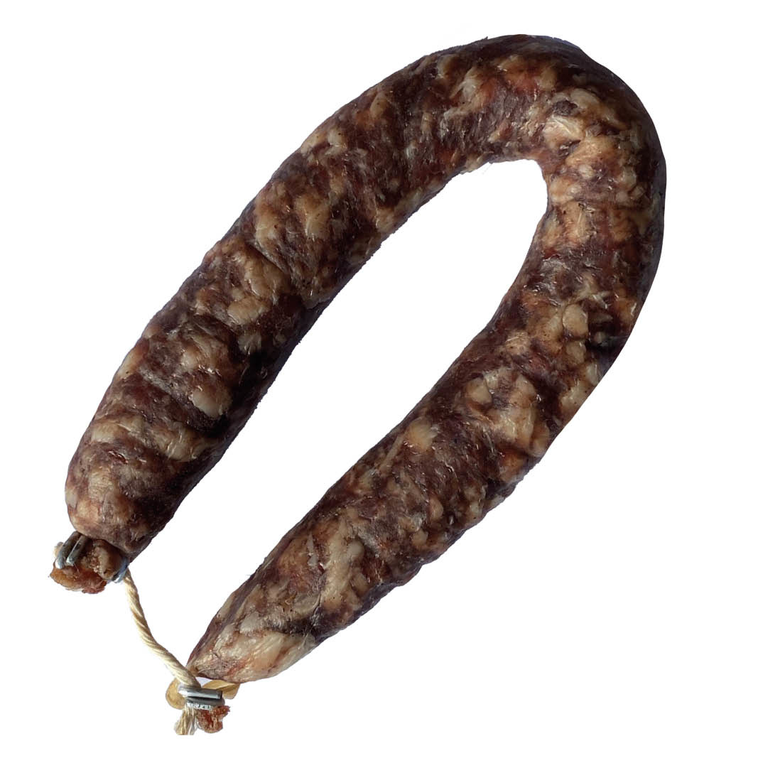 Saucisse sèche biologique de porc