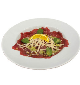 Beef carpaccio