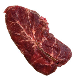 Morceaux de bœuf nourri à l'herbe biologique