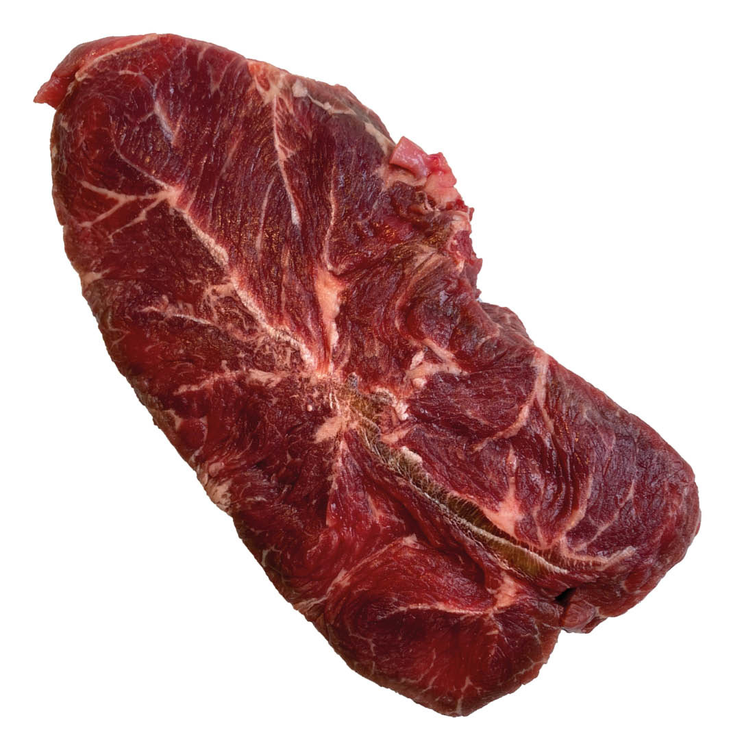 Organic grass-fed chuck steaks