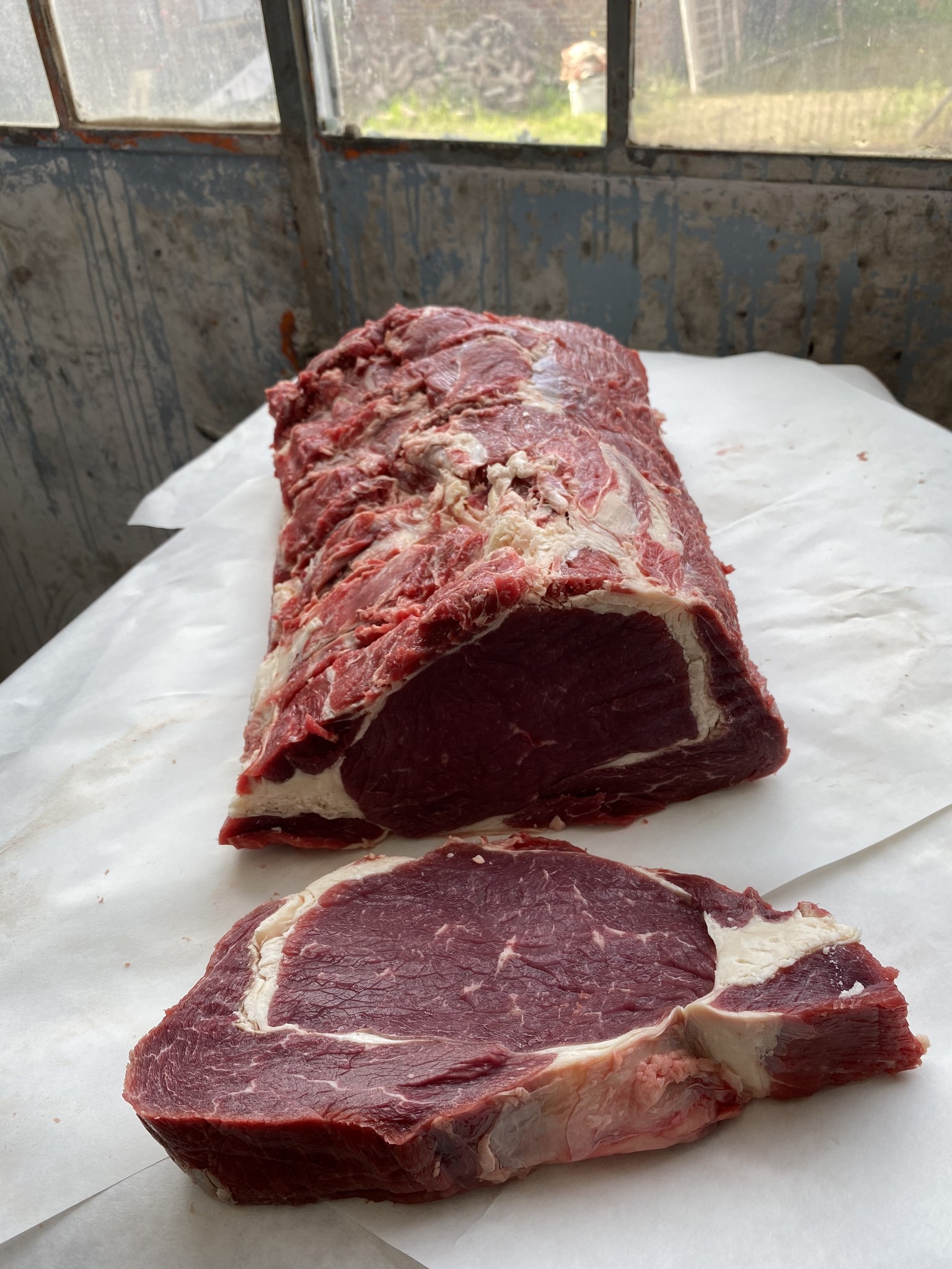 Biologisch grasgefüttertes Ribeye