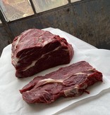 Organic grass-fed rib steaks