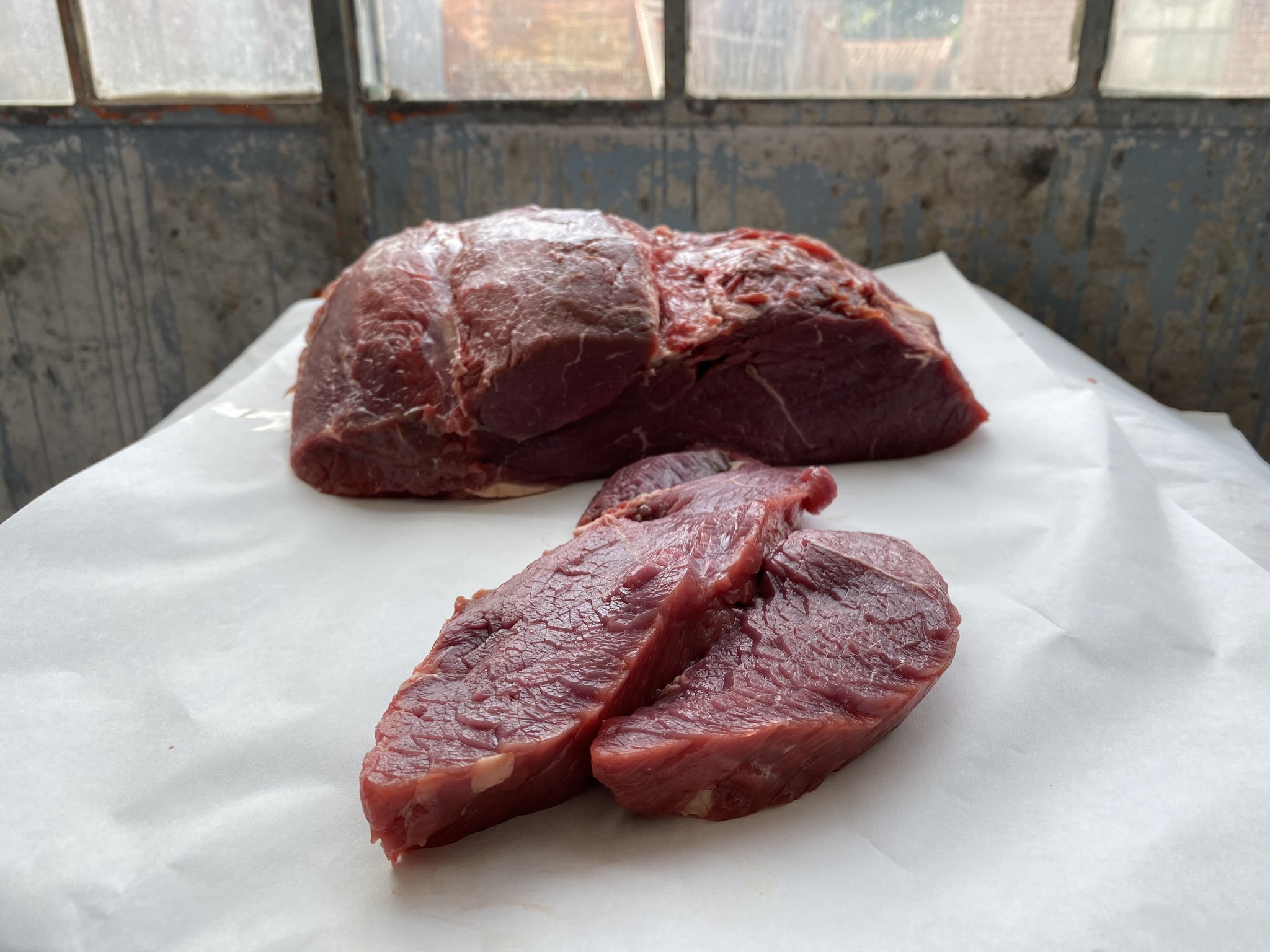 Biologische grasgefütterte magere Rinderfilets