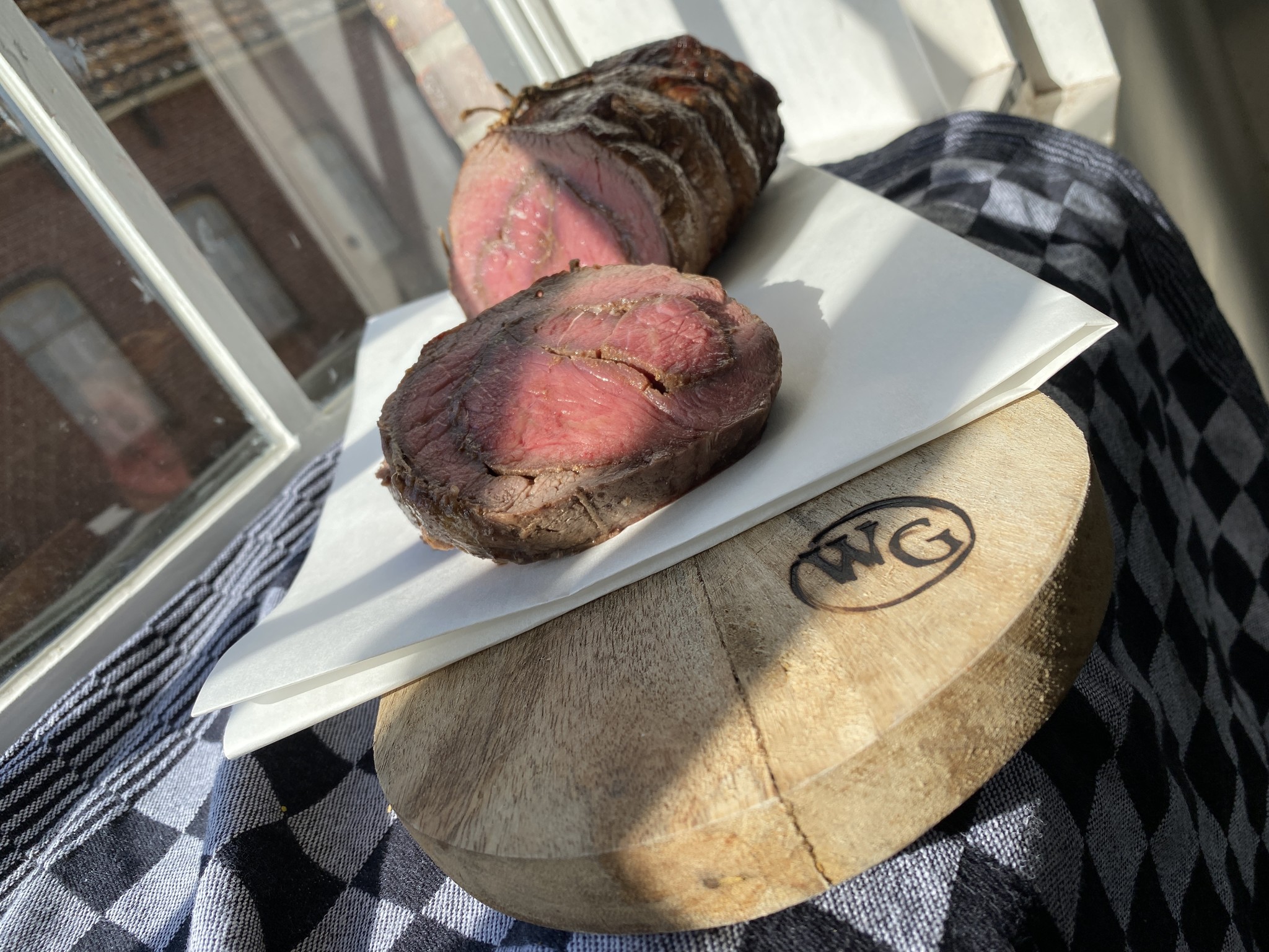 Organic grass-fed loin roll