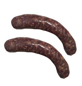 Saucisses de bœuf au foie