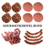 Gourmetplatte Rindfleisch