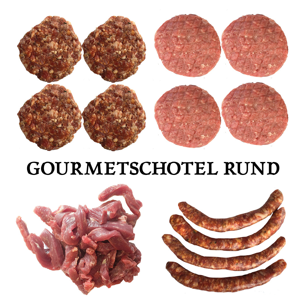 Plat gastronomique à base de bœuf