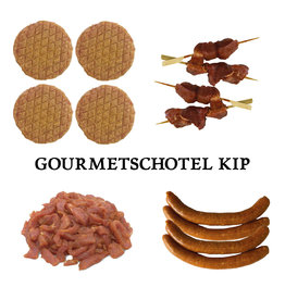 Hähnchen-Gourmet-Platte