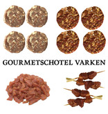 Gourmetplatte Schwein